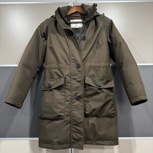 Quartz Co Canada Women’s Winter Down Jacket Parka Green